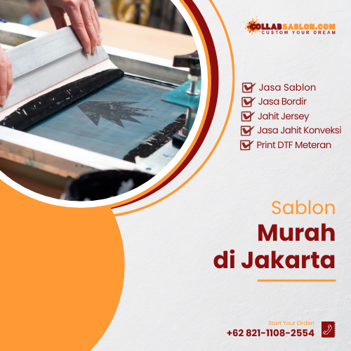 sablon murah di jakarta