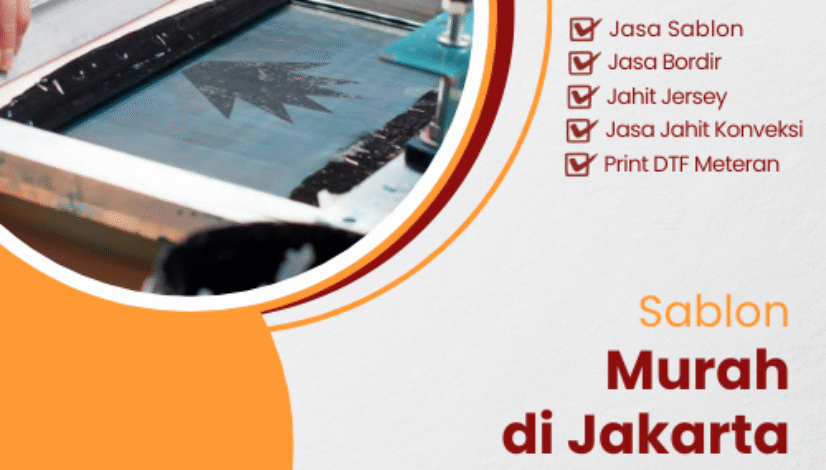 sablon murah di jakarta