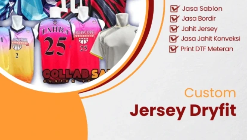 Custom jersey dryfit