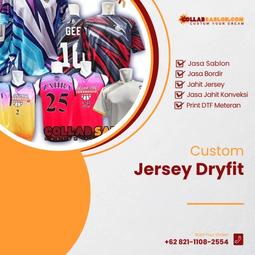 Custom jersey dryfit
