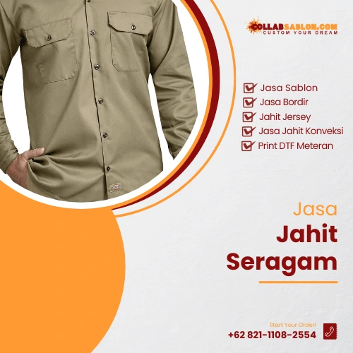 Jasa jahit seragam