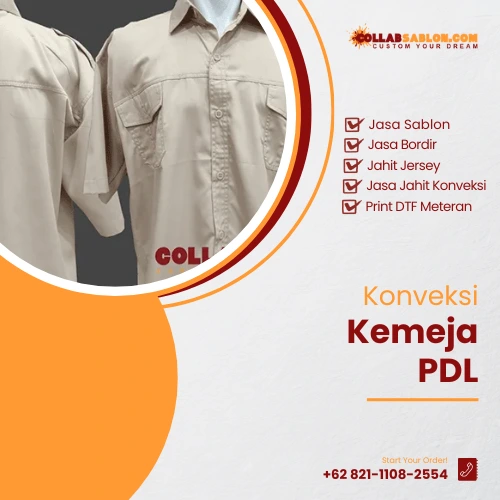 Konveksi kemeja PDL