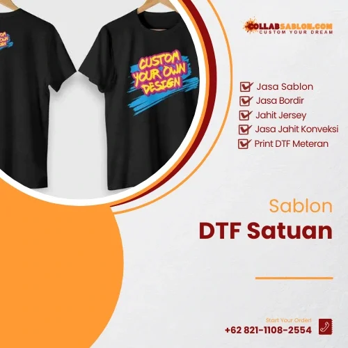 Sablon DTF satuan