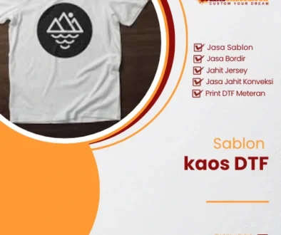 Sablon kaos DTF