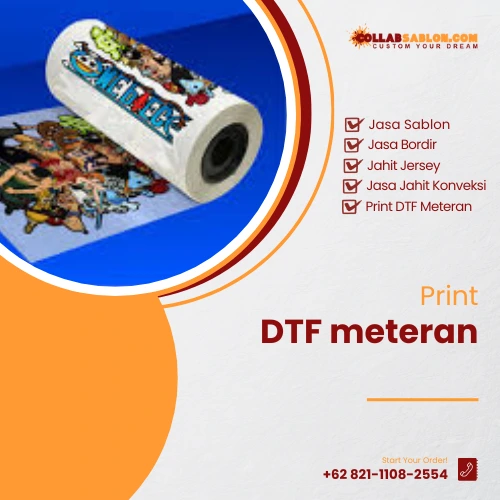 Print DTF meteran