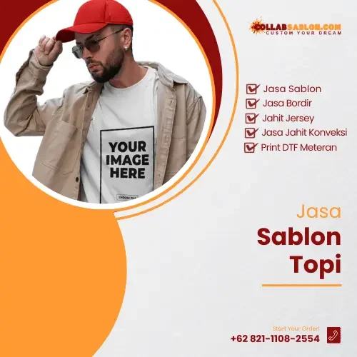 Jasa Sablon Topi