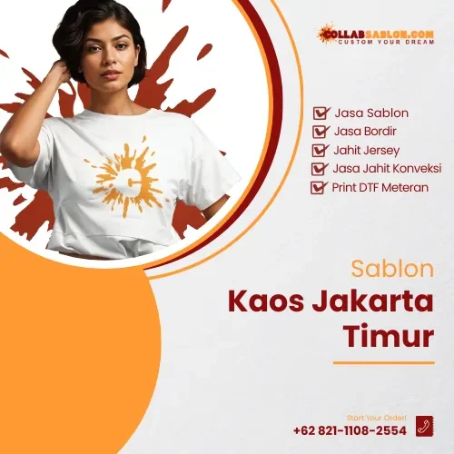 Sablon Kaos Jakarta Timur