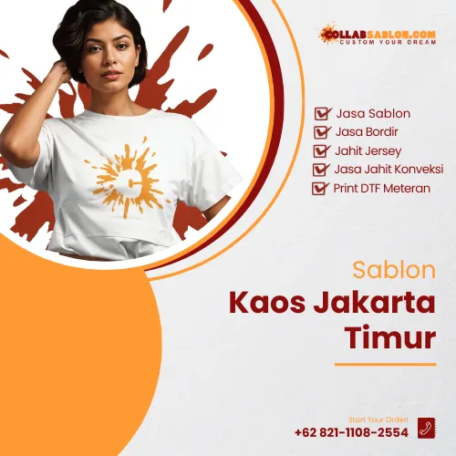 Sablon Kaos Jakarta Timur