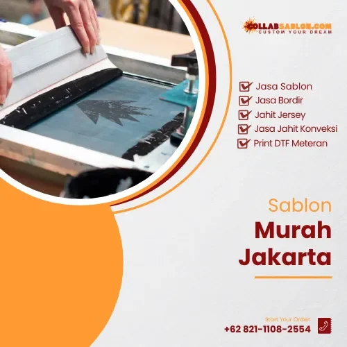 Sablon Murah Jakarta