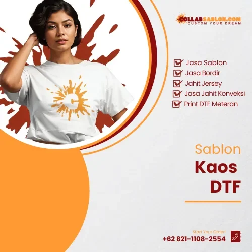 Sablon kaos DTF
