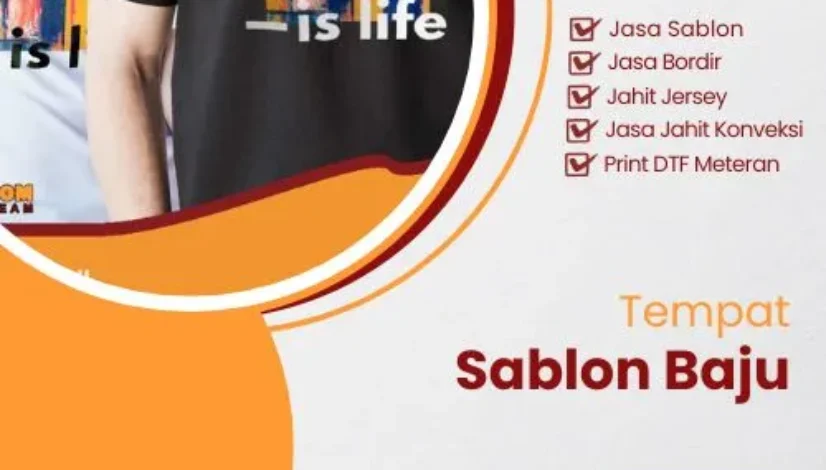 Tempat Sablon Baju
