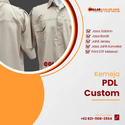 Kemeja PDL Custom