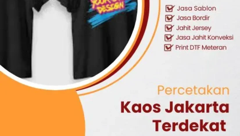 Percetakan Kaos Jakarta Terdekat