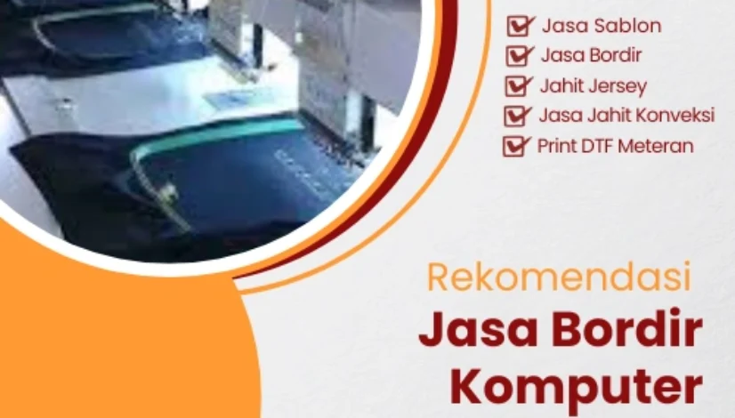Rekomendasi Jasa Bordir Komputer