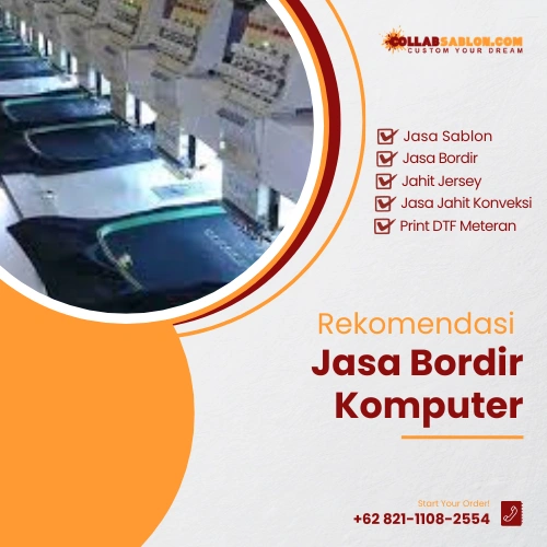 Rekomendasi Jasa Bordir Komputer