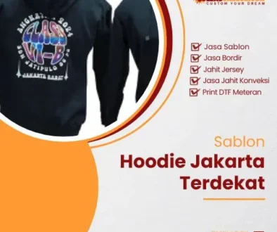 Sablon Hoodie Jakarta Terdekat