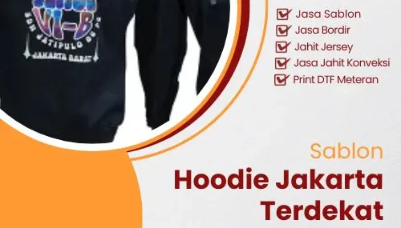 Sablon Hoodie Jakarta Terdekat