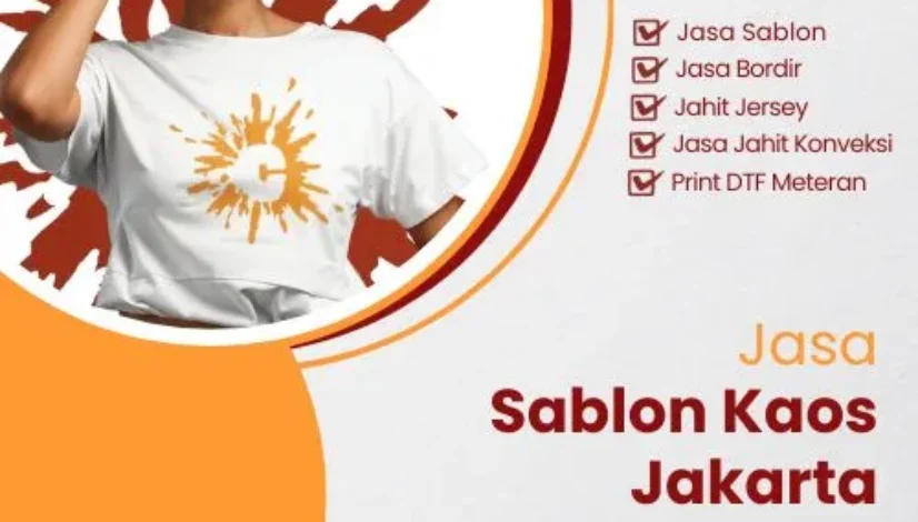 Jasa Sablon Kaos Jakarta