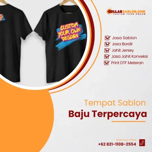 Tempat Sablon Baju Terpercaya