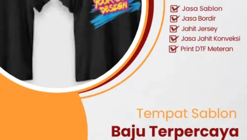 Tempat Sablon Baju Terpercaya