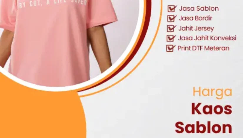 Harga Kaos Sablon