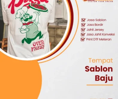 Tempat Sablon Baju