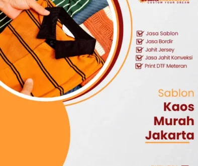 Sablon Kaos Murah Jakarta