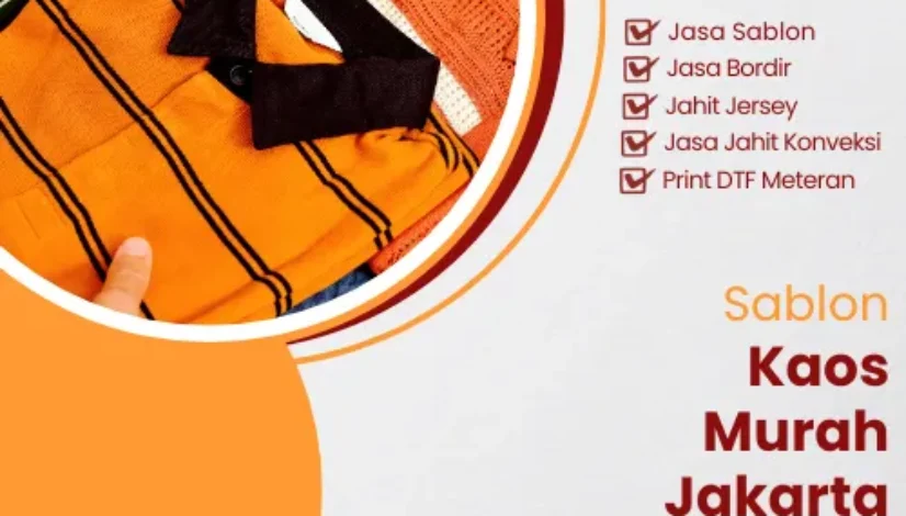 Sablon Kaos Murah Jakarta