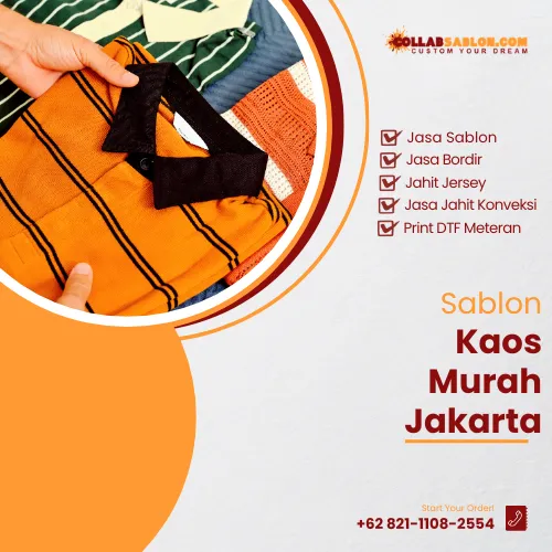 Sablon Kaos Murah Jakarta