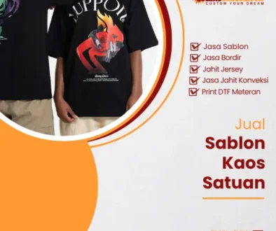 Jual Sablon Kaos Satuan