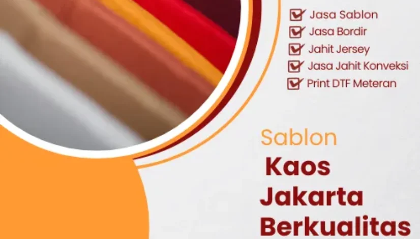 Sablon Kaos Jakarta Berkualitas