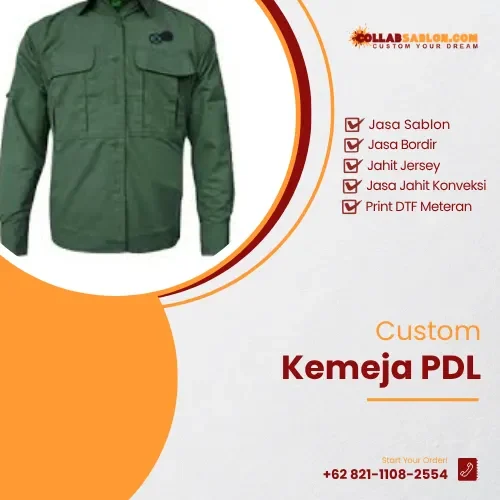 Custom Kemeja PDL