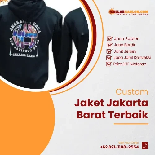 Custom Jaket Jakarta Barat Terbaik