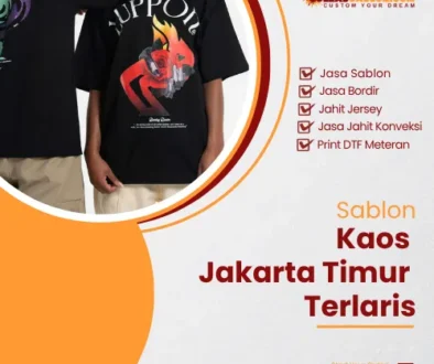 Sablon Kaos Jakarta Timur Terlaris