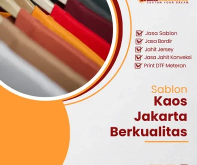 Sablon Kaos Jakarta Berkualitas