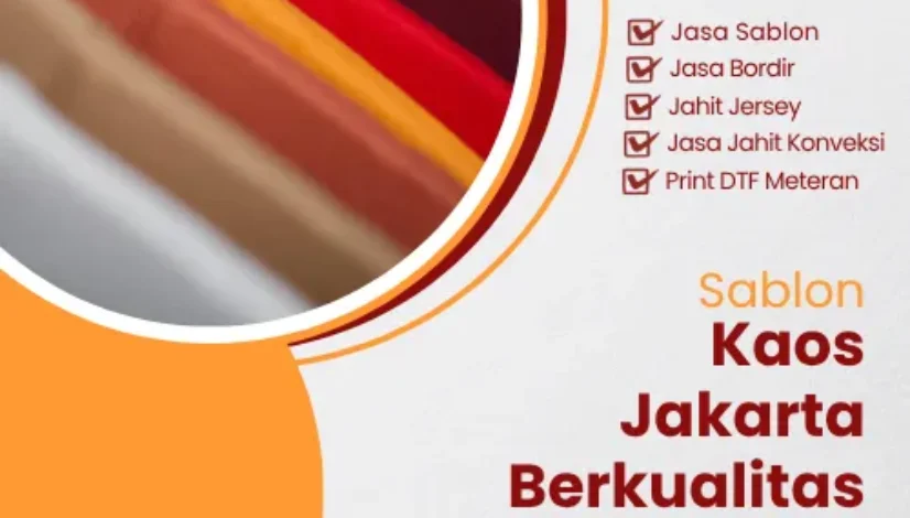 Sablon Kaos Jakarta Berkualitas